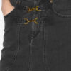 Pavina denim rok met karabijnhaken