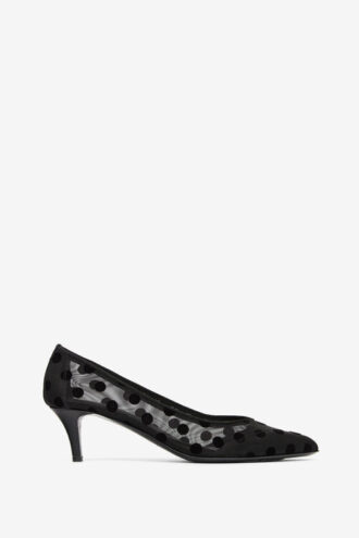 Peleo Pumps met stippenprint