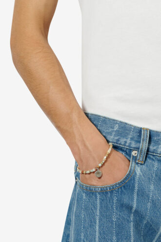 Pierce armband van natuursteen