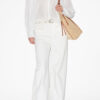 Plalia blouse van gerimpeld katoenen voile Plalia blouse van gerimpeld katoenen voile