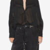 Plalia blouse van gerimpeld katoenen voile