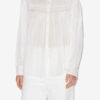 Plalia blouse van gerimpeld katoenen voile Plalia blouse van gerimpeld katoenen voile
