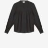 Plalia blouse van gerimpeld katoenen voile