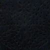 Platte leren clutch met franjes