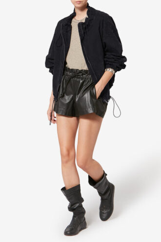 Plume kort chambray jasje