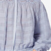 Polly Katoenen blouse met bloemenkant