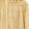 Polly Katoenen blouse met bloemenkant Polly Katoenen blouse met bloemenkant