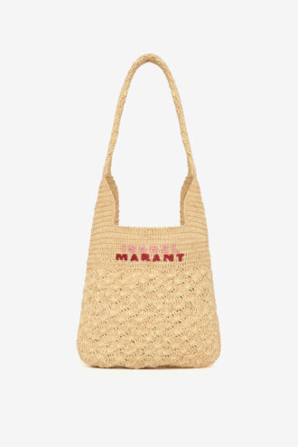 Praia kleine raffia tas