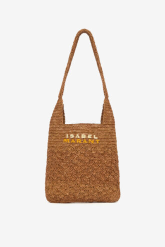Praia kleine raffia tas