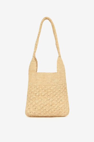 Praia kleine raffia tas