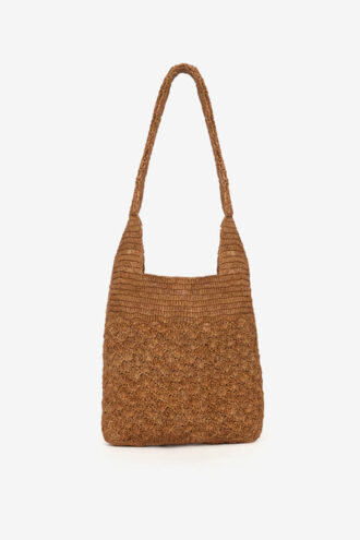 Praia kleine raffia tas