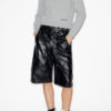 Prissa katoenen sweatshirt met gestructureerde schouders
