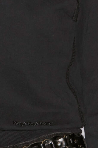 Prissa katoenen sweatshirt met gestructureerde schouders