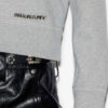 Prissa katoenen sweatshirt met gestructureerde schouders