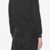 Prissa katoenen sweatshirt met gestructureerde schouders