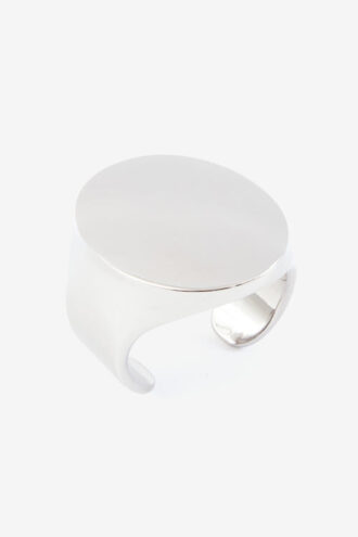 Quincy armband in zilverkleurig messing