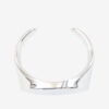 Quincy armband in zilverkleurig messing
