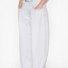 Rachelle geplooide loose fit denim jeans
