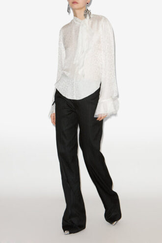 Raphaella zijden jacquardblouse