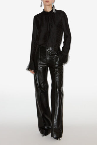Raphaella zijden jacquardblouse