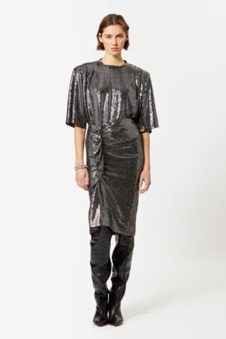 Rhinestone kokerrok Dolene