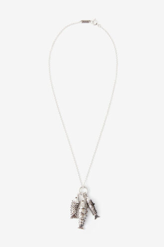 River ketting met visvormige hangers