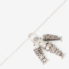 River ketting met visvormige hangers