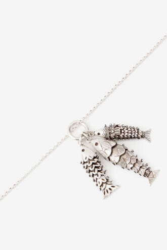 River ketting met visvormige hangers