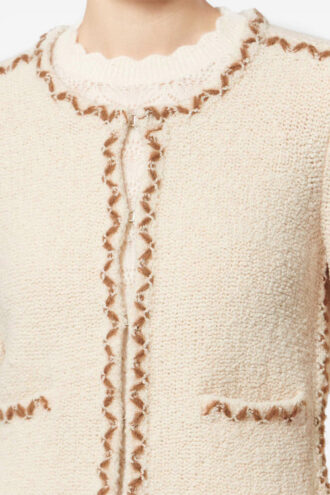 Rochelle Merinos wol tweed vest