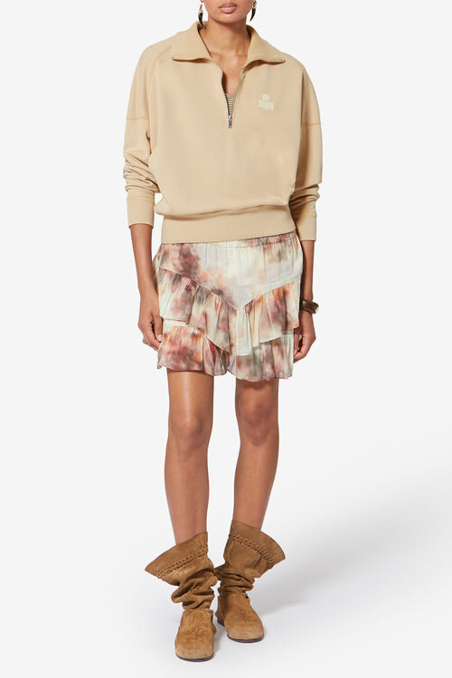 Ross katoenen sweatshirt met opstaande kraag Ross katoenen sweatshirt met opstaande kraag