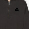 Ross Korte katoenen sweater met opstaande kraag Ross Korte katoenen sweater met opstaande kraag