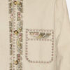 Rudy geborduurd katoenen overshirt