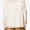 Rudy overshirt met bloemenborduursel