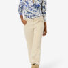 Rusak zijden blouse met rozenprint
