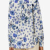 Rusak zijden blouse met rozenprint
