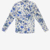 Rusak zijden blouse met rozenprint