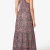 Sabba Lange katoenen voile jurk met print