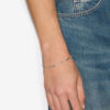 Sachi kettingarmband in zilverkleurig messing