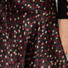 Sakura lange zijden rok met print