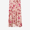 Sakura zijden rok met rozenprint