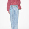 Salika katoenen voile blouse met print