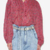 Salika katoenen voile blouse met print