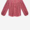 Salika katoenen voile blouse met print