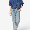 Sauria gewassen katoenen sweatshirt