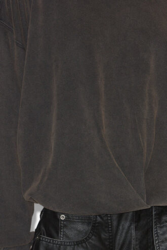 Sauria gewassen katoenen sweatshirt
