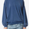Sauria gewassen katoenen sweatshirt