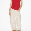 Sebani Asymmetrisch effen katoenen T-shirt