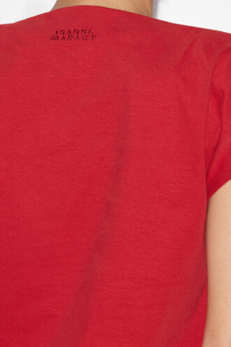 Sebani Asymmetrisch effen katoenen T-shirt
