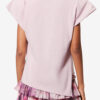 Sebani asymmetrisch katoenen T-shirt