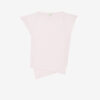 Sebani asymmetrisch T-shirt met schoudervullingen